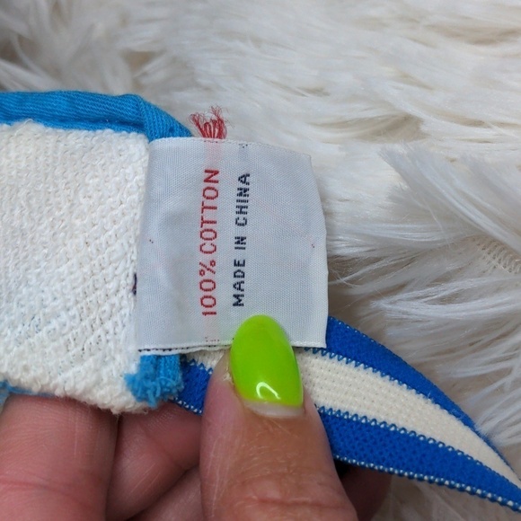 WALT DISNEY 1980's VINTAGE Headband Sweatband from Disney World Orlando FL - Picture 9 of 10